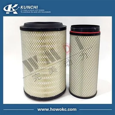 Sinotruk Bộ lọc không khí Howo 2841, WG9725190102/03